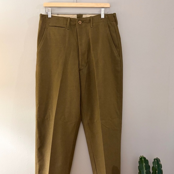 vintage military wool pants - Picture 4 of 7